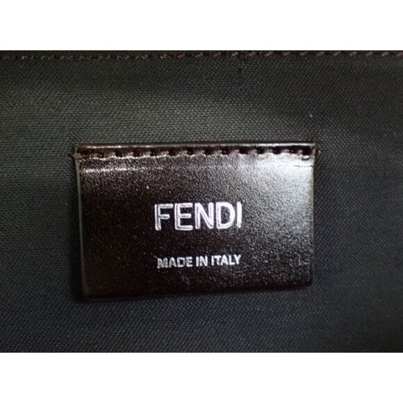 Fendi Monogram Canvas Backpack
